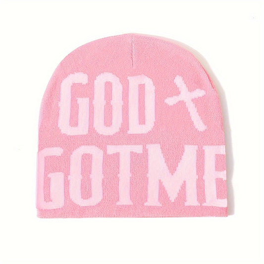 1pc GOD GOT ME Beanie
