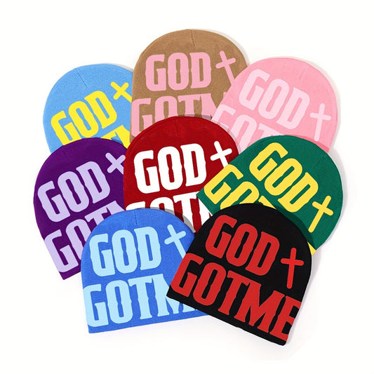 1pc GOD GOT ME Beanie