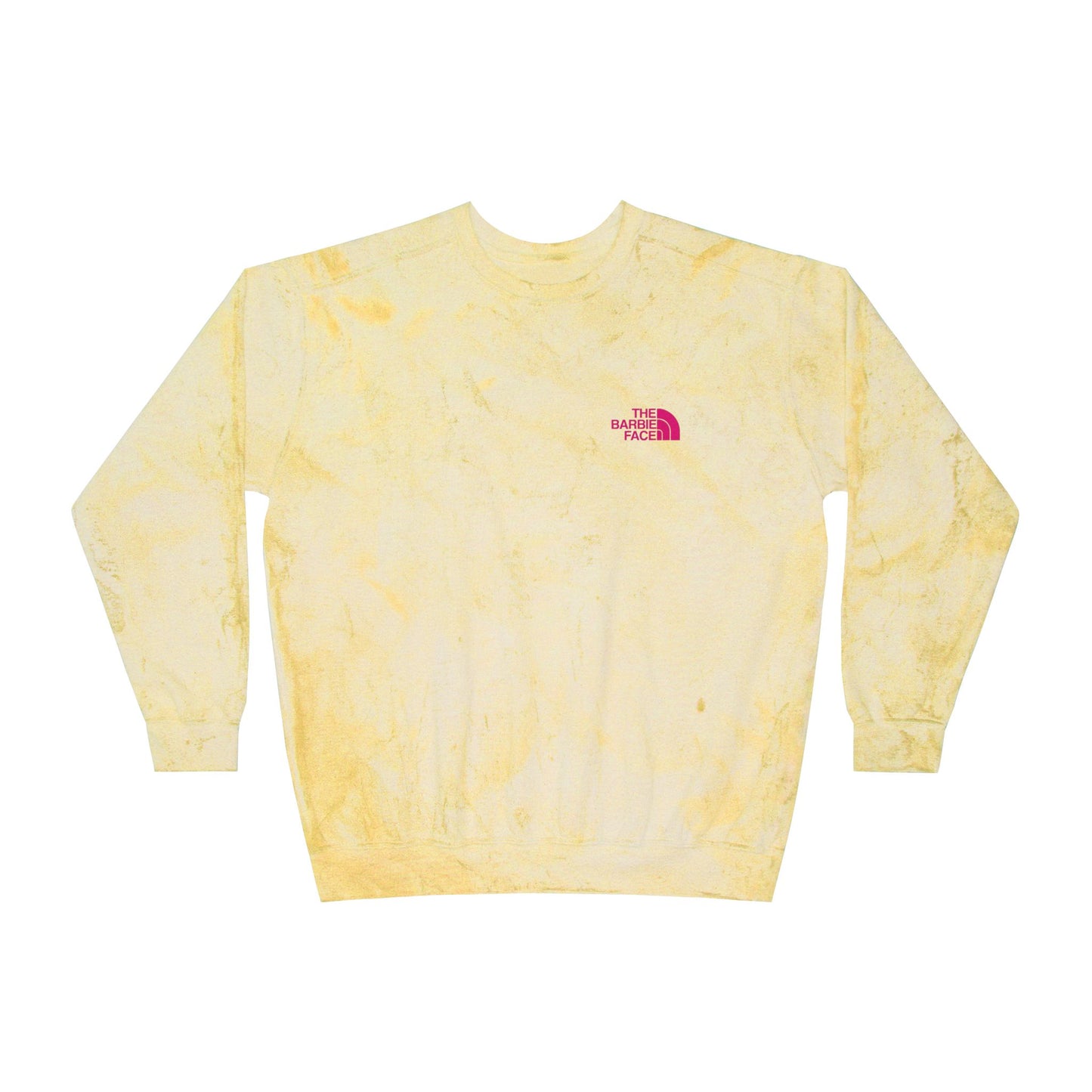 The Barbie Face Sweatshirt – Bright and Trendy for All Occasions