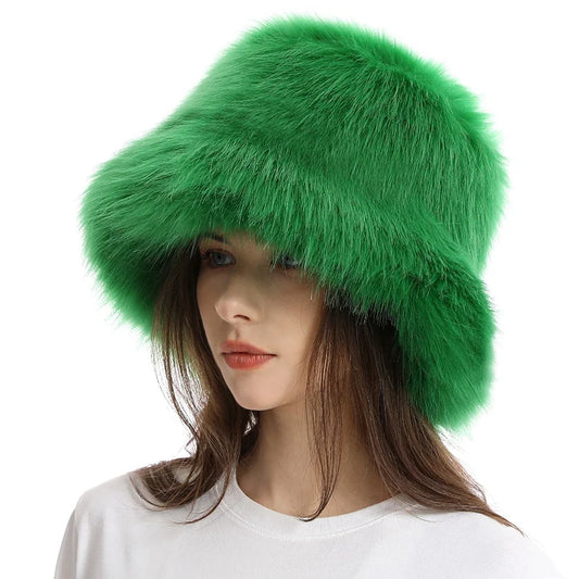 Fluffy Bucket Hat